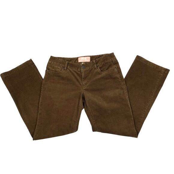 J.CREW Factory Corduroy Bootcut Pants Women 8S Brown VTG Straight Retro Gorpcore - Picture 3 of 12